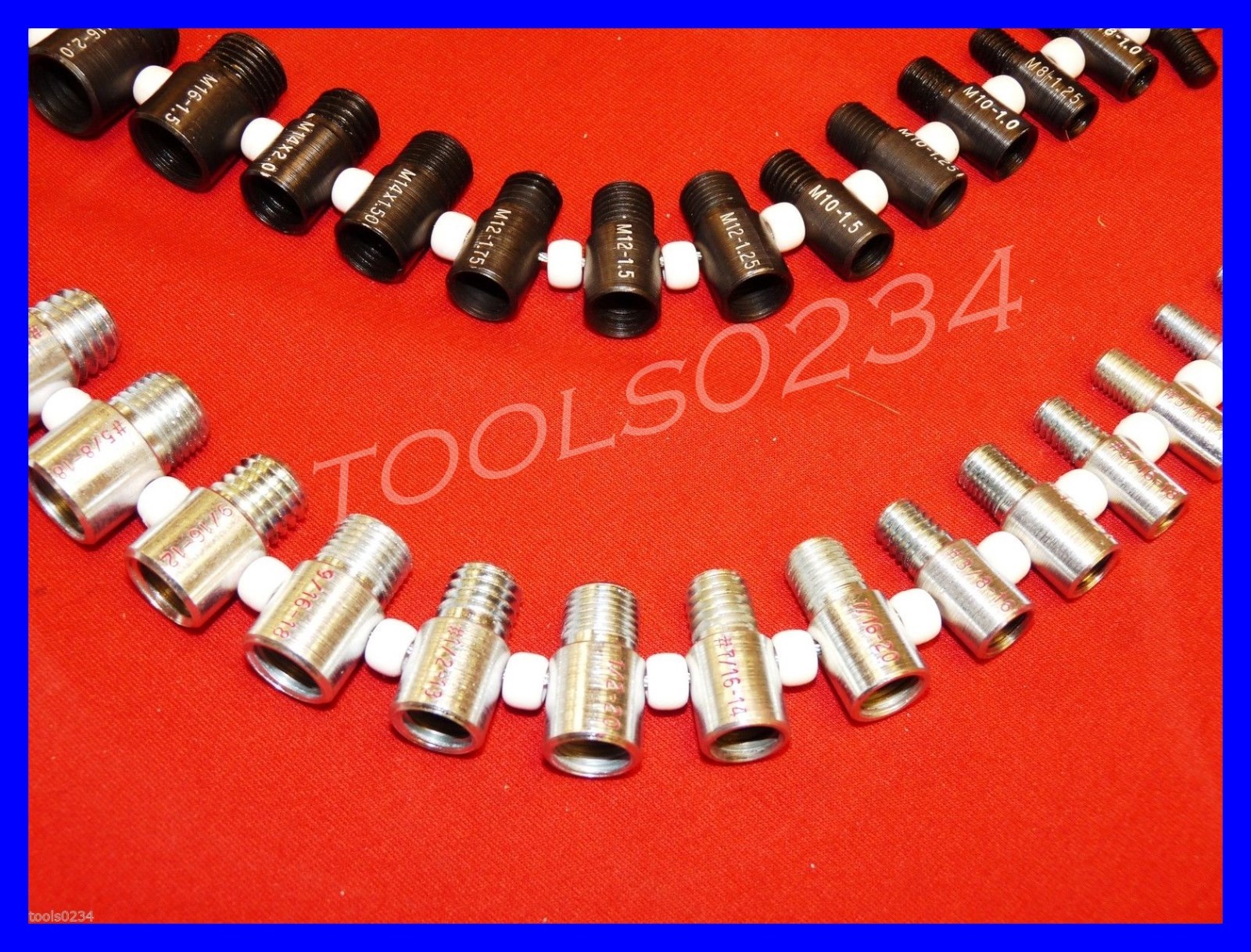 Thread Checker SAE Metric Combo 44pc Coarse Fine S&W USA SWTC-S21 AND SWTC-M21