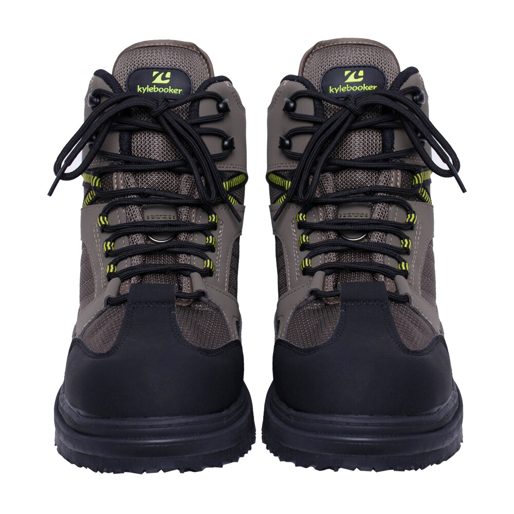 Men's Wading Boots Fishing Shoes Waders Boots With Rubber Sole For Fly Fishing