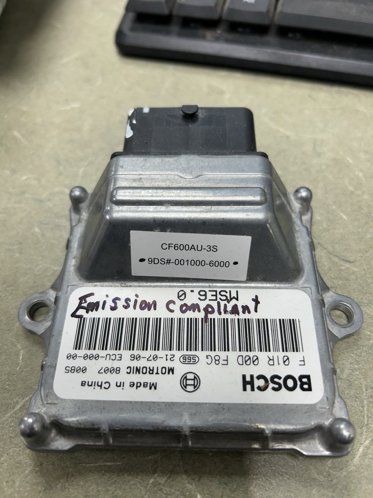 CFMoto 9DS#-001000-6000 Ecu Installed For Testing