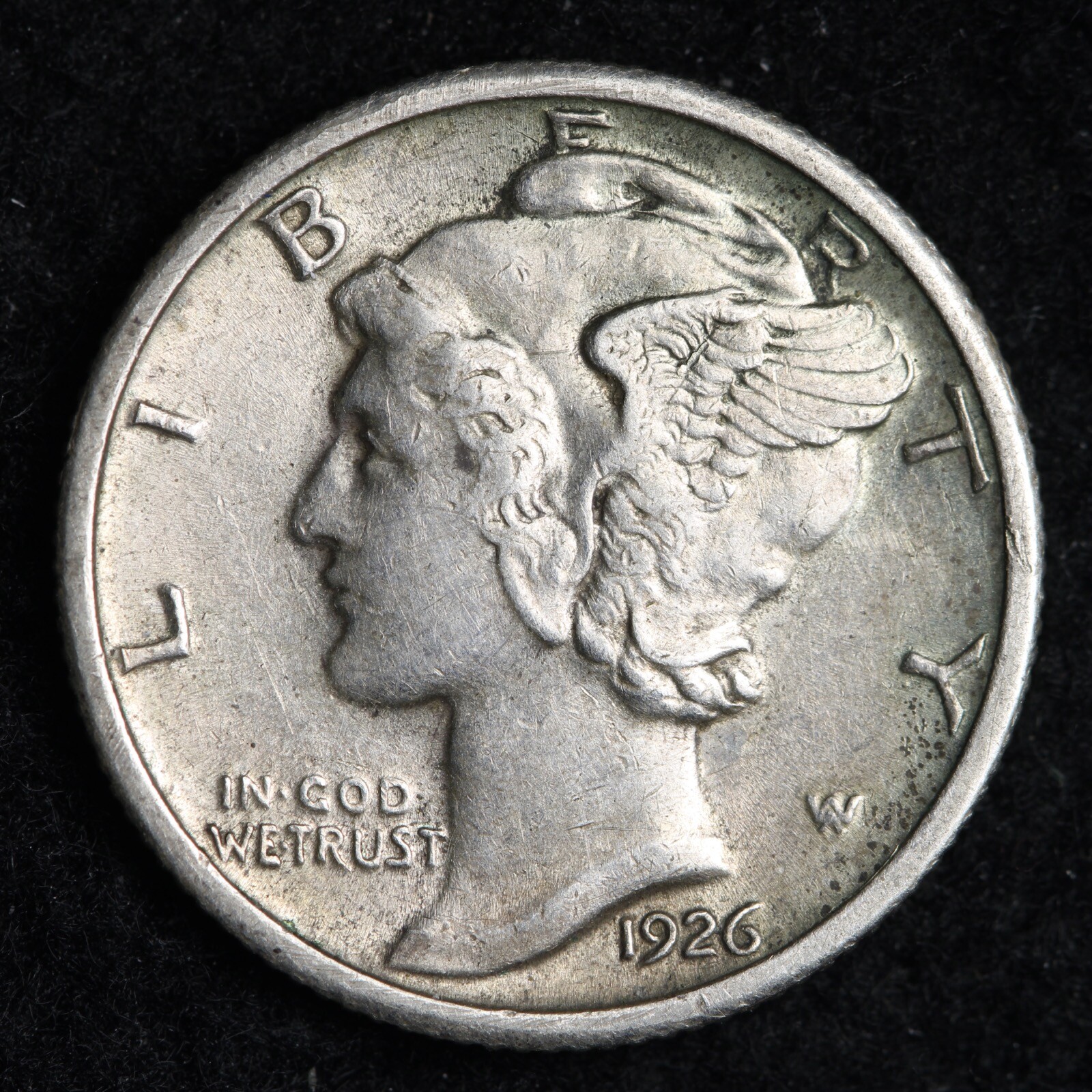 1926 Mercury Silver Dime CHOICE AU E339 STCX