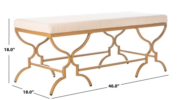 Safavieh JULIET RECTANGULAR BENCH, Reduced Price 2172737755 BCH6203A