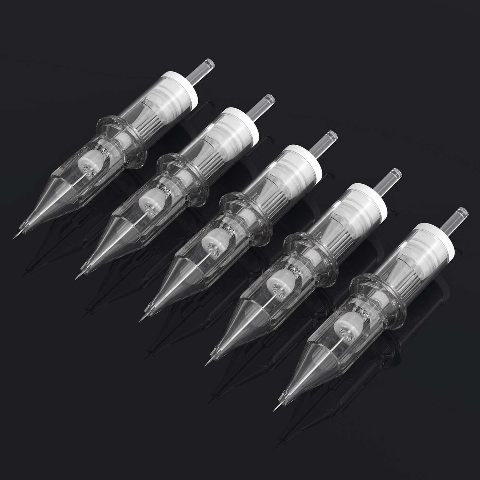 Tattoo Needle Disposable Sterilized Cartridges RL RS M RM Round Liner Shader