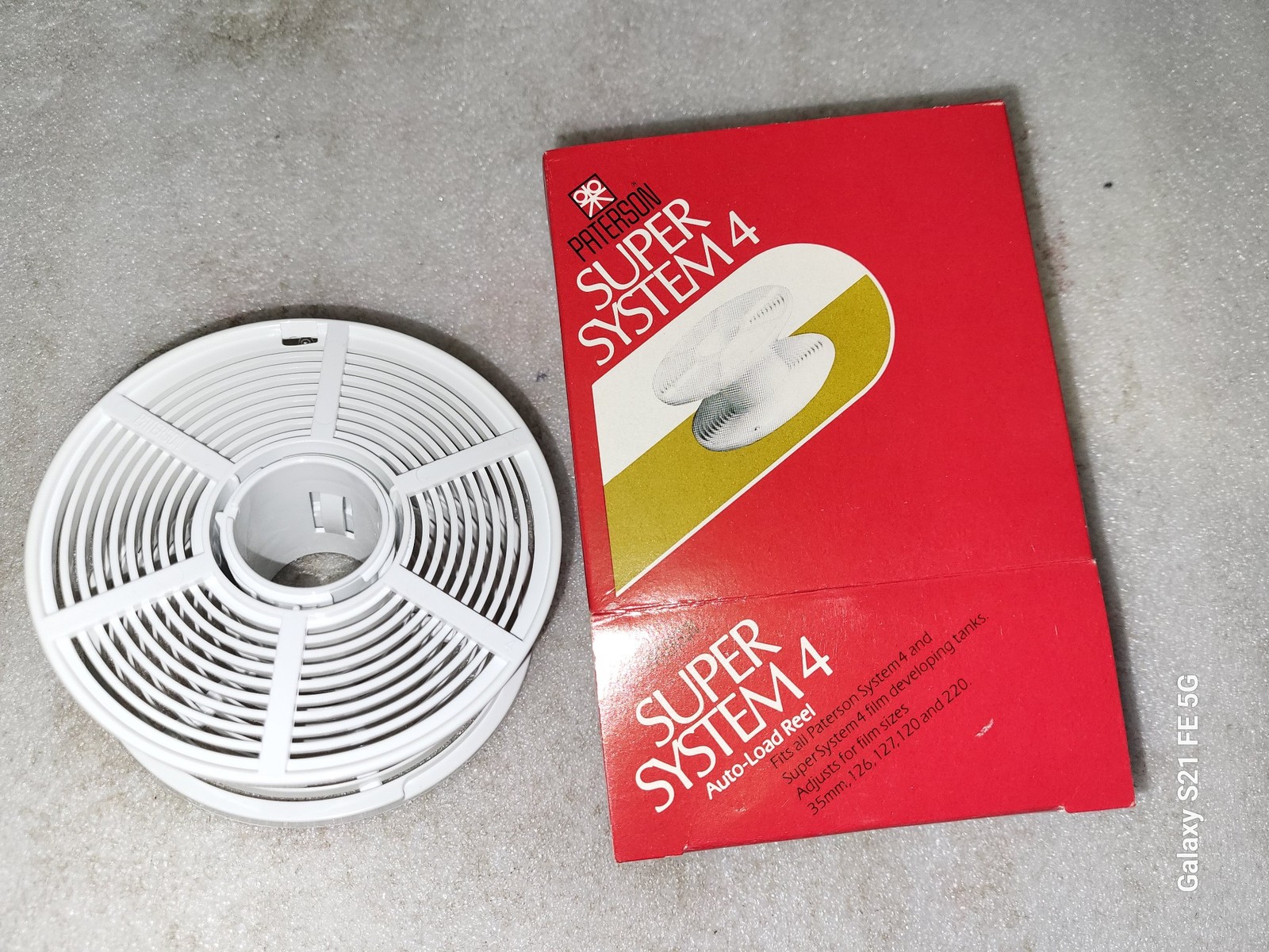 New Paterson Super System 4 Auto Load Adjustable Film Reel 35mm 127 120 220