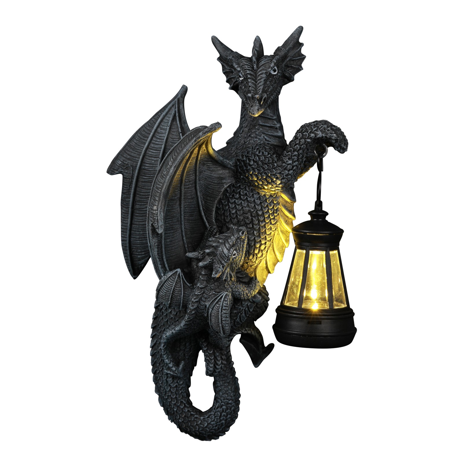 Stunning Solar Dragon Tree Statue - Outdoor Garden Decorative Light-Up Ornament