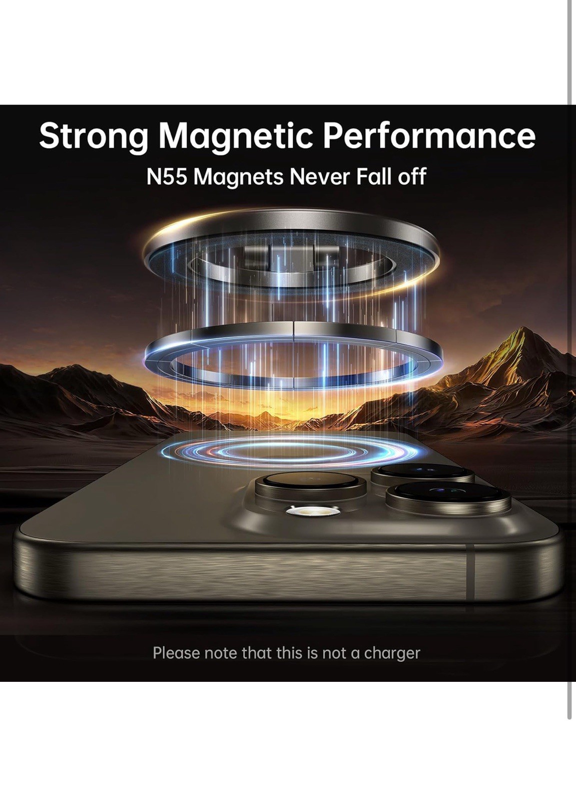 Syncwire Fits MagSafe Car Mount for Car Dash&Tesla Screen[All-Metal]