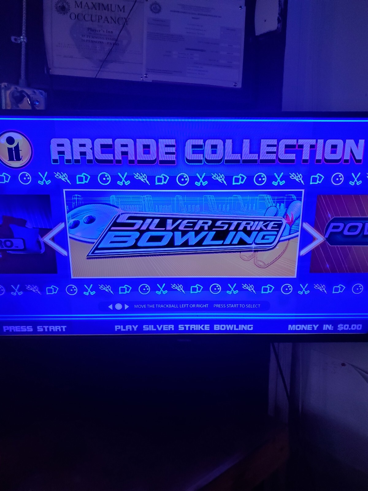 1 IT ARCADE COLLECTIONS SILVER STRIKE BOWLING POWER PUTT BAGS PLAYS ALL 3  Read