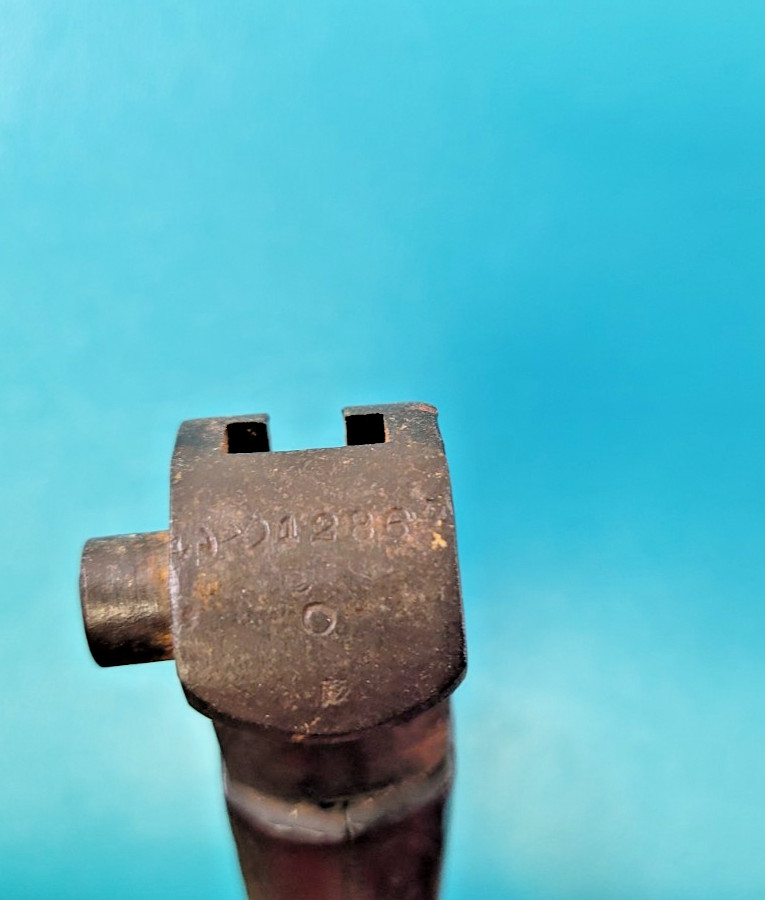 WWII Japanese Type 30 Rifle Bayonet Matsushita Kinzoku Arsenal + Scabbard TR1222