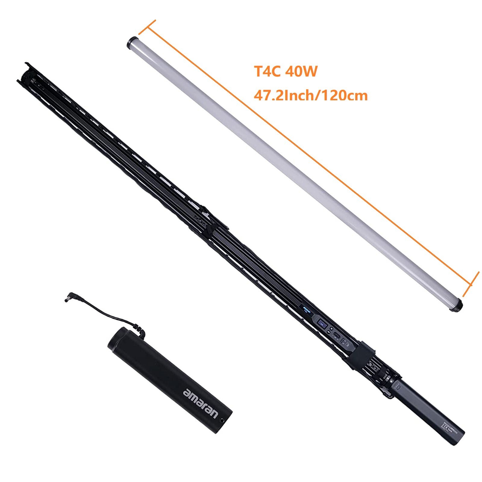 Aputure Amaran T4C RGB Tube Light Stick Handled led full Color 2500K-7500K 120CM