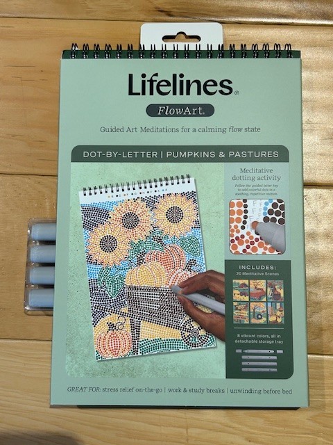 Lifelines Flow Art - Dot-By-Letter Pumpkins & Pastures - New