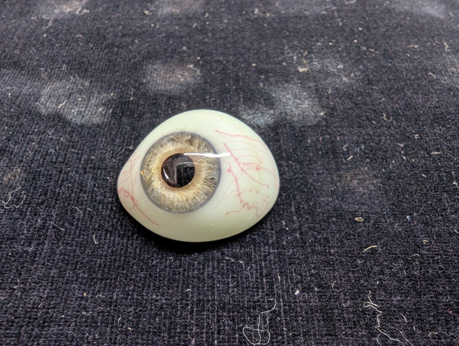 Antique Glass Prosthetic Eye Eyeball