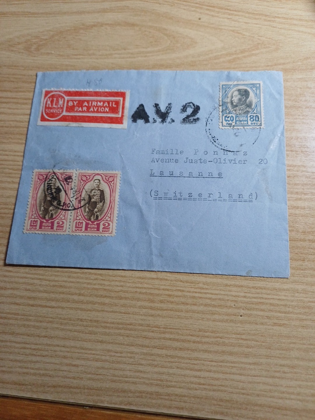 Thailand 18 Many Travel Envelopes X Air Mail Gorgeous Lot