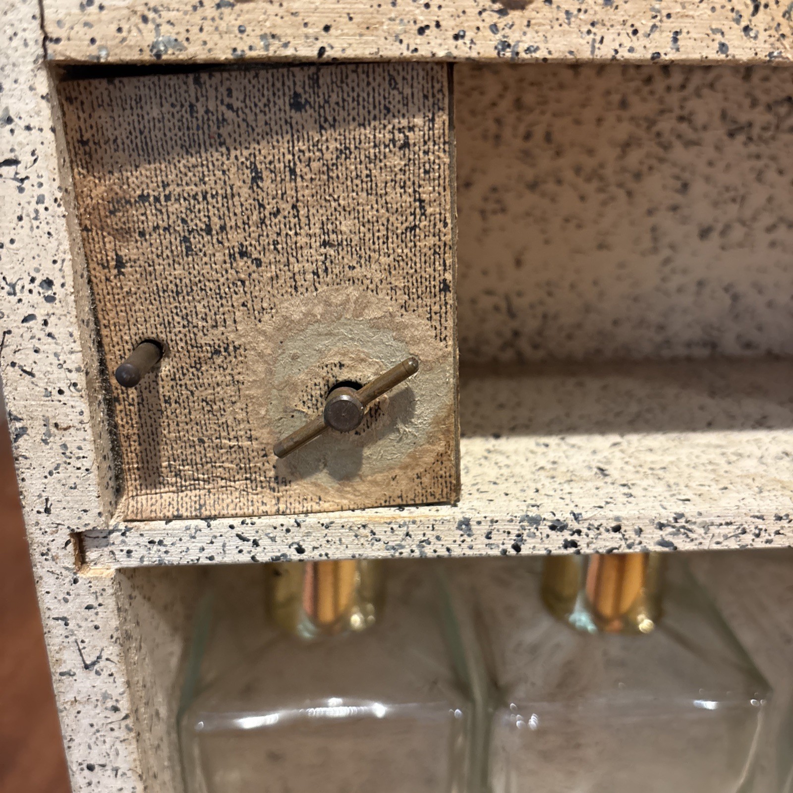 Vtg Concealed Liquor Wall Cabinet Behind Framed Picture Prohibition VIDEO music