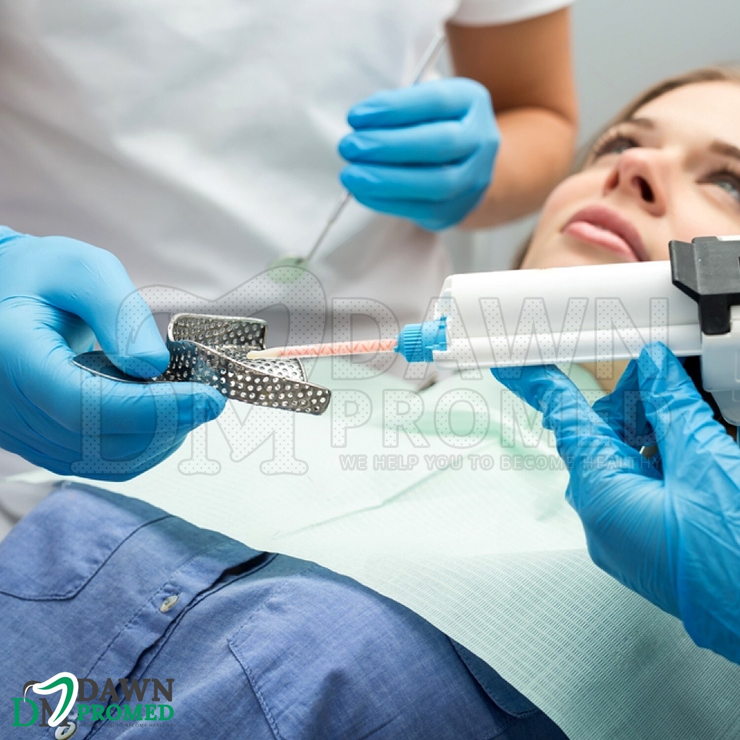 8 Pcs Perforated Metal Dental Impression Trays set Upper & Lower Inst German Gr