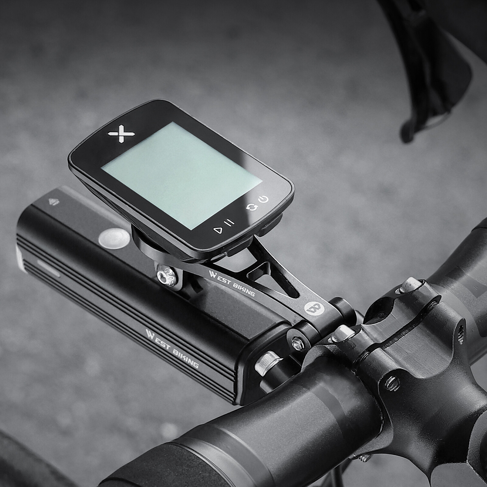 Bike Stem Extension Computer Mount For Garmin Edge For GoPro GPS Holder Bracket