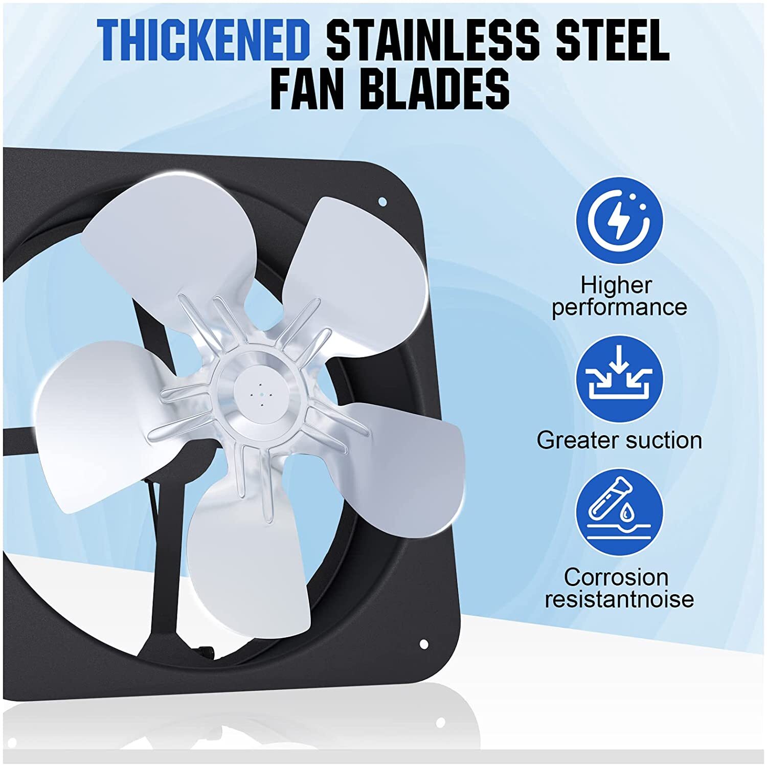 25W Solar Powered Attic Ventilator Gable Roof Vent Fan with 30W Foldable Panel