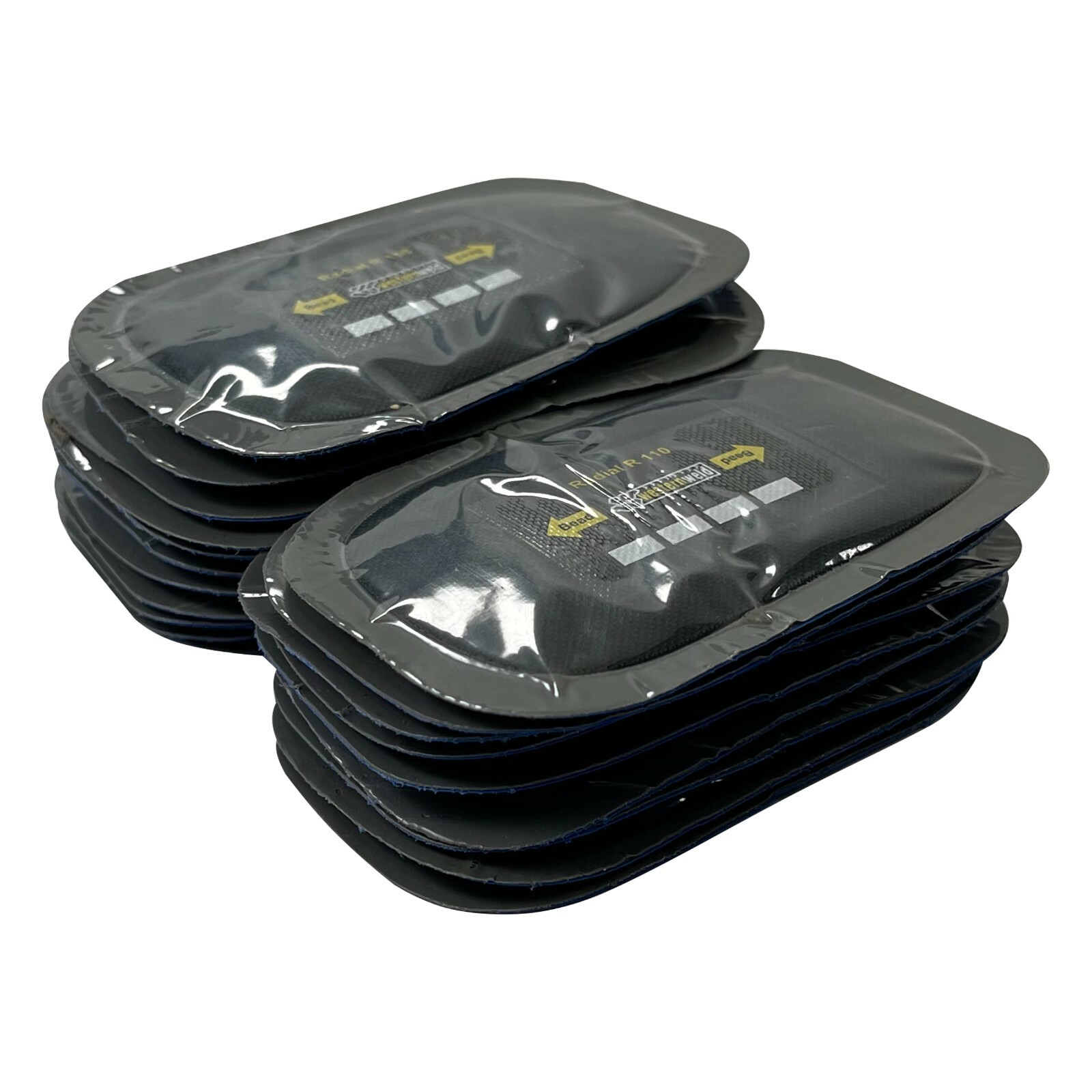 (20) Rectangle 1-3/4" x 3 in Grey Gum Rubber Radial Tire Repair Patch USA