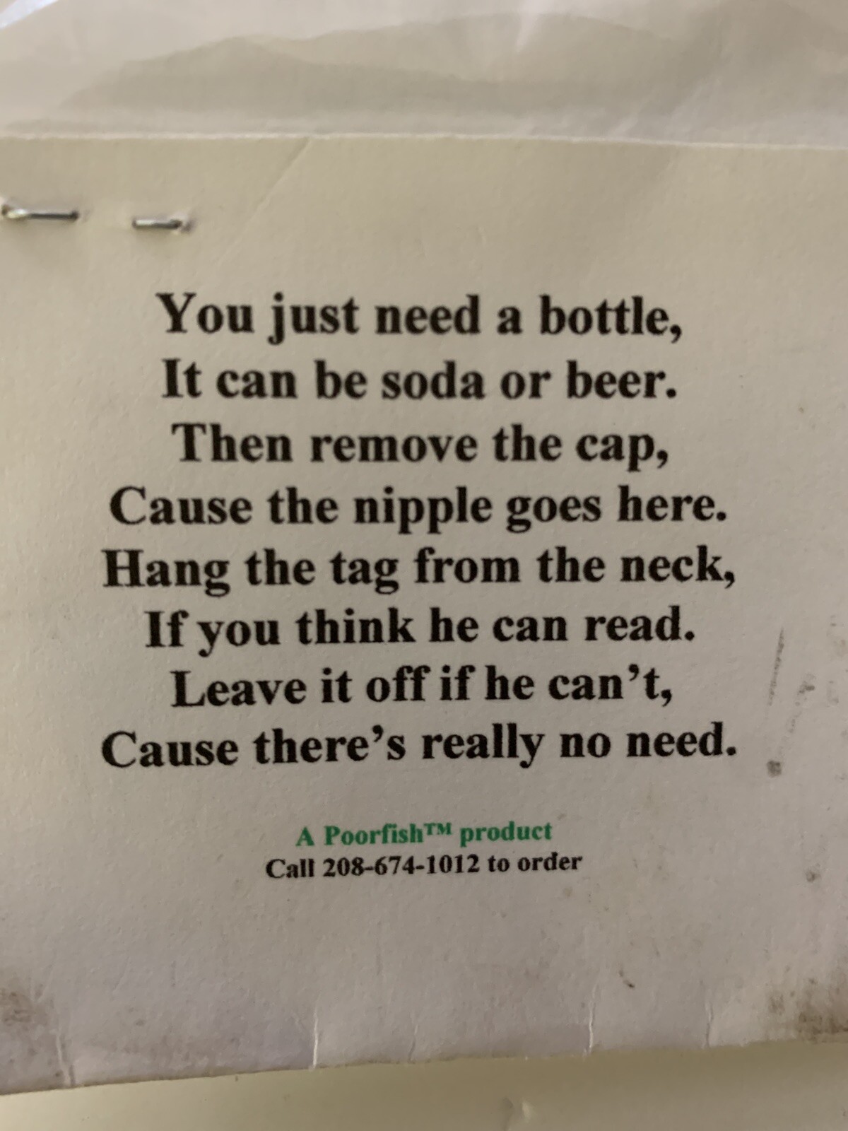 Humorous Pacifier Kit Red Neck Humor Lot Of 2 Bottle Attachment