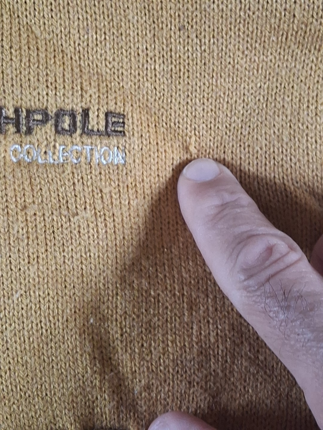 Vintage SouthPole 3D Chunky Knit Sweater Coogi Style Sz Large Y2k