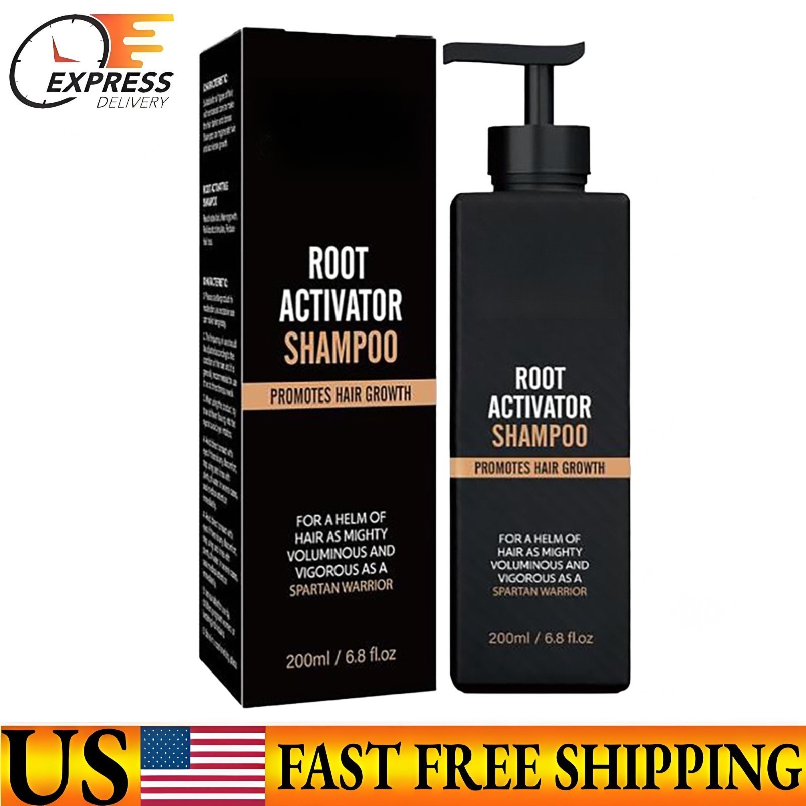 Root Activator Shampoo SPARTAN Hair Loss Shampoo Root Activator ( 200ml ) USA
