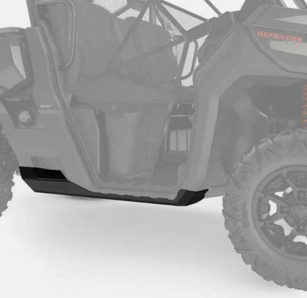 2018-2024 Can-Am Defender X Mr XT-P Aluminum Rock Sliders Black 715004409