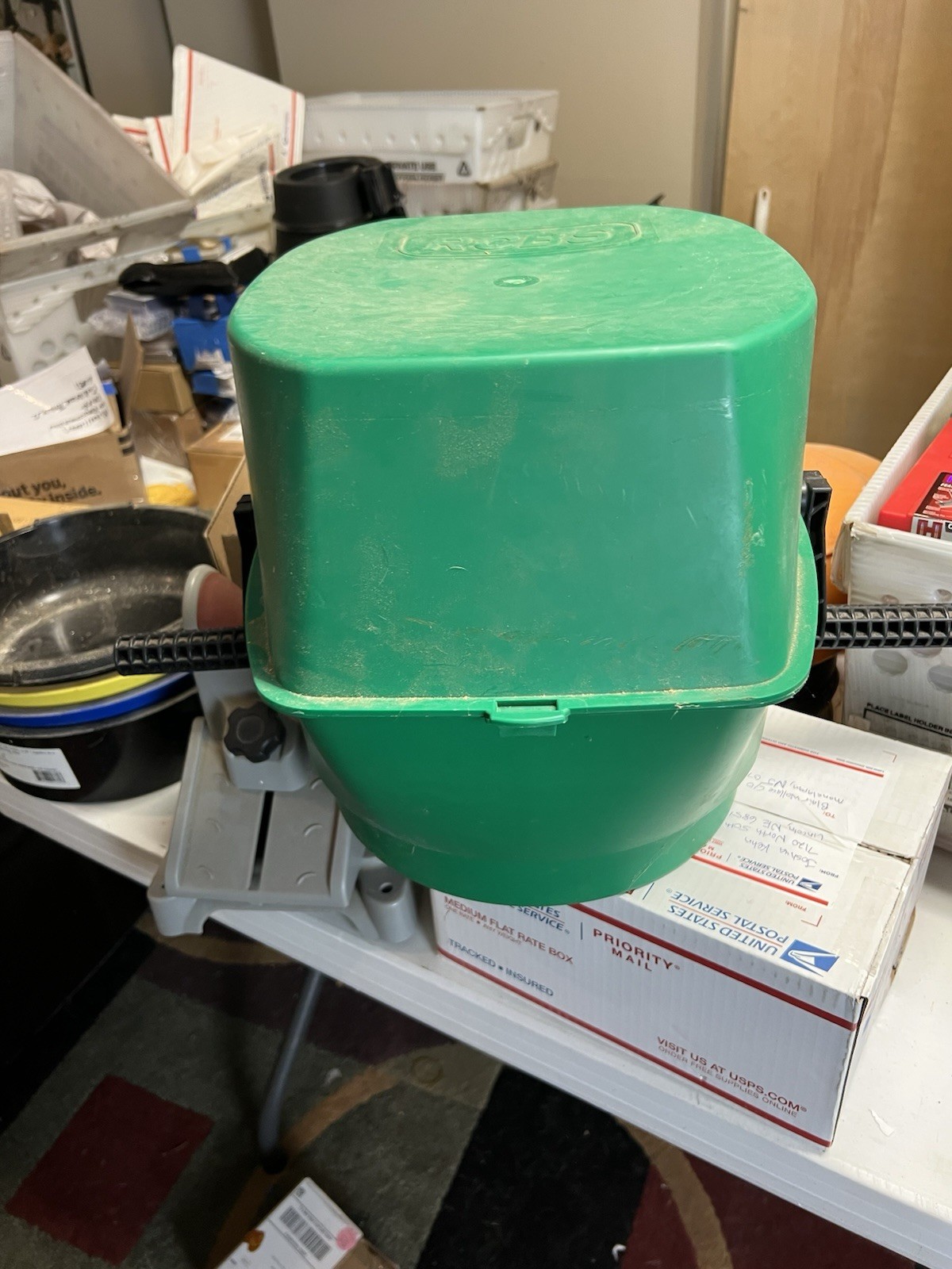 RCBS Green Reloading Tumbler to separate from media after tumbling