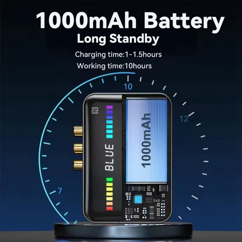 Bluetooth 5.3 Transmitter Receiver 3.5mm AUX RCA TV Home Stereo Audio Adapter