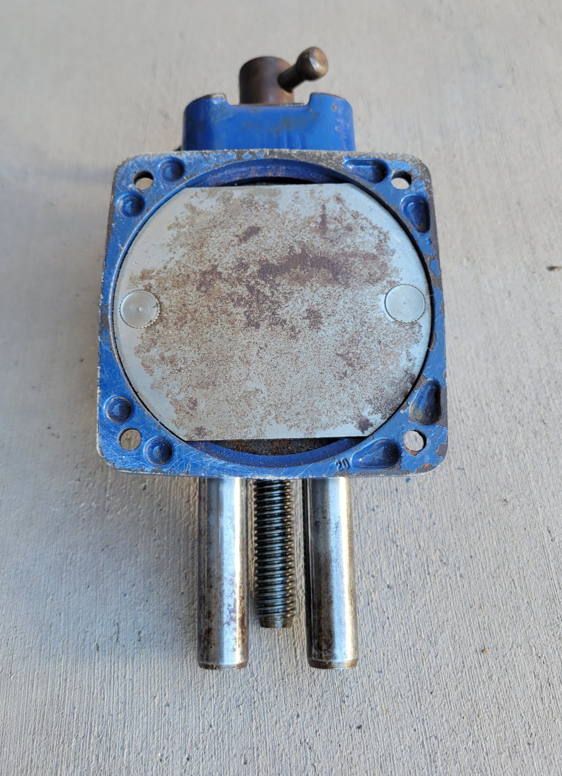 RECORD #2075 Vise Made In Sheffield England 3.5 in JAWS Smooth Operation