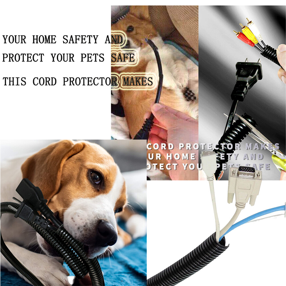 Split Wire Loom Conduit Flex Tubing Automotive Wire Protector Harness Wrap Lot