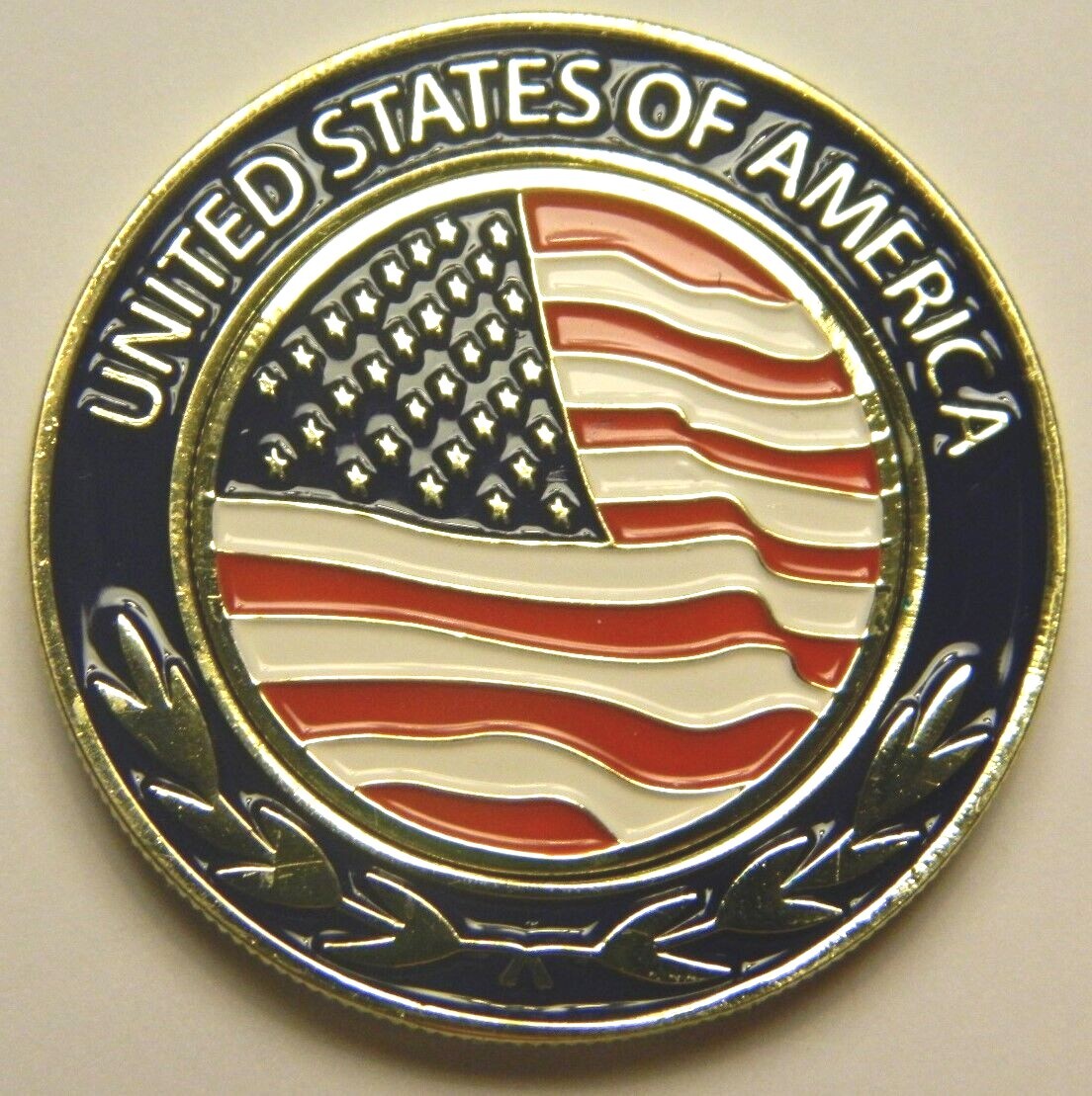 NEW USA American Flag Magnetic Pocket Coin With Golf Ball Marker - See Pics