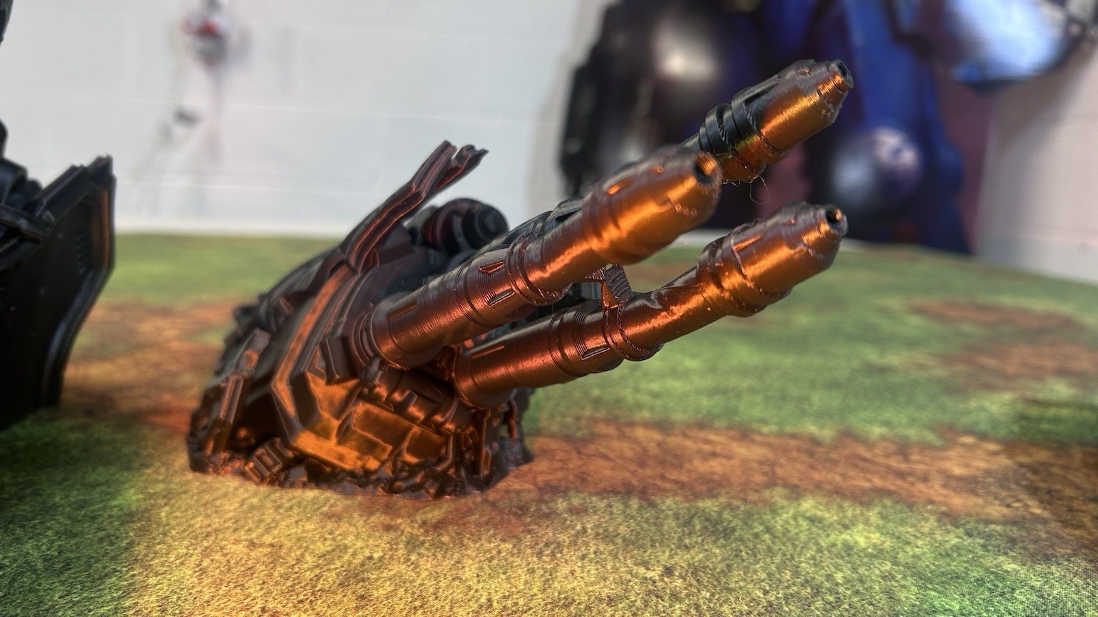 Tabletop Terrain - Fallen Titan - Perfect for Warhammer 40K/Kill Team: 7 pcs