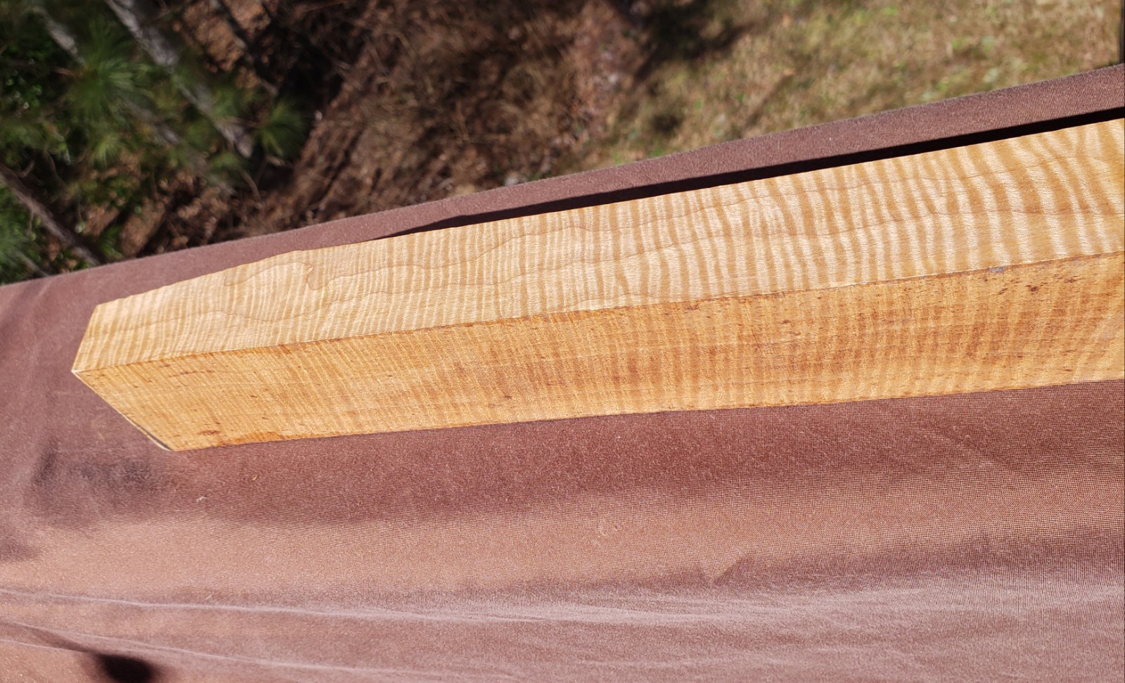 🔥 EXTRA CURLY TIGER MAPLE FULLSTOCK BLANK SLAB MUZZLELOADER LONGRIFLE HAWKEN