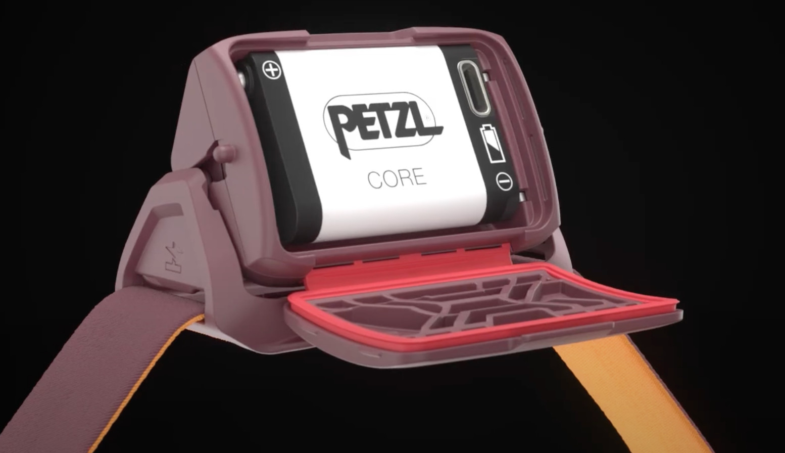 Petzl Core 2 Headlamp USB-C Rechargeable Lithium Hybrid System Batteries 2x NEW!