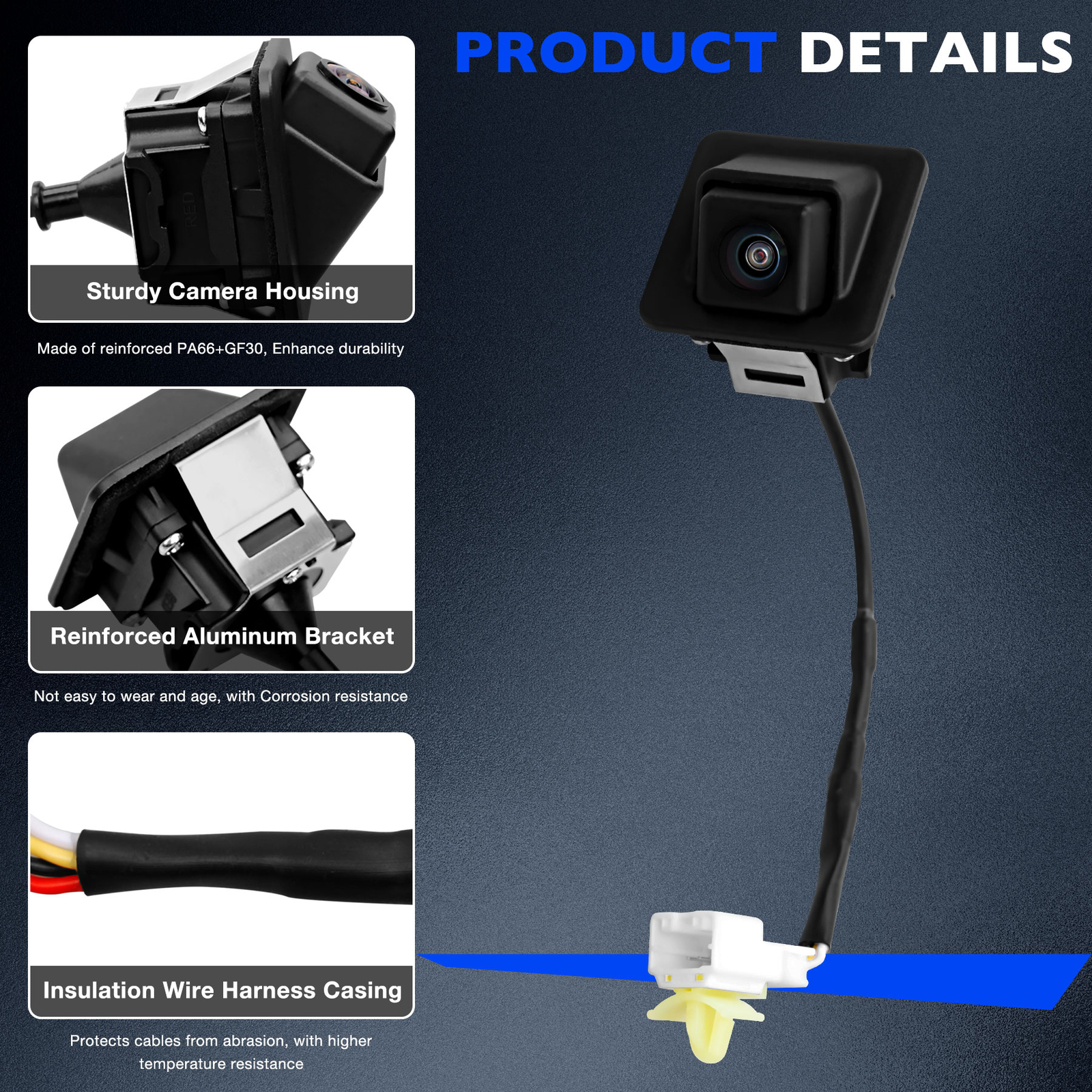 Rear View Back Up Parking Reverse Camera For 2012-13 Hyundai Elantra 957503X105