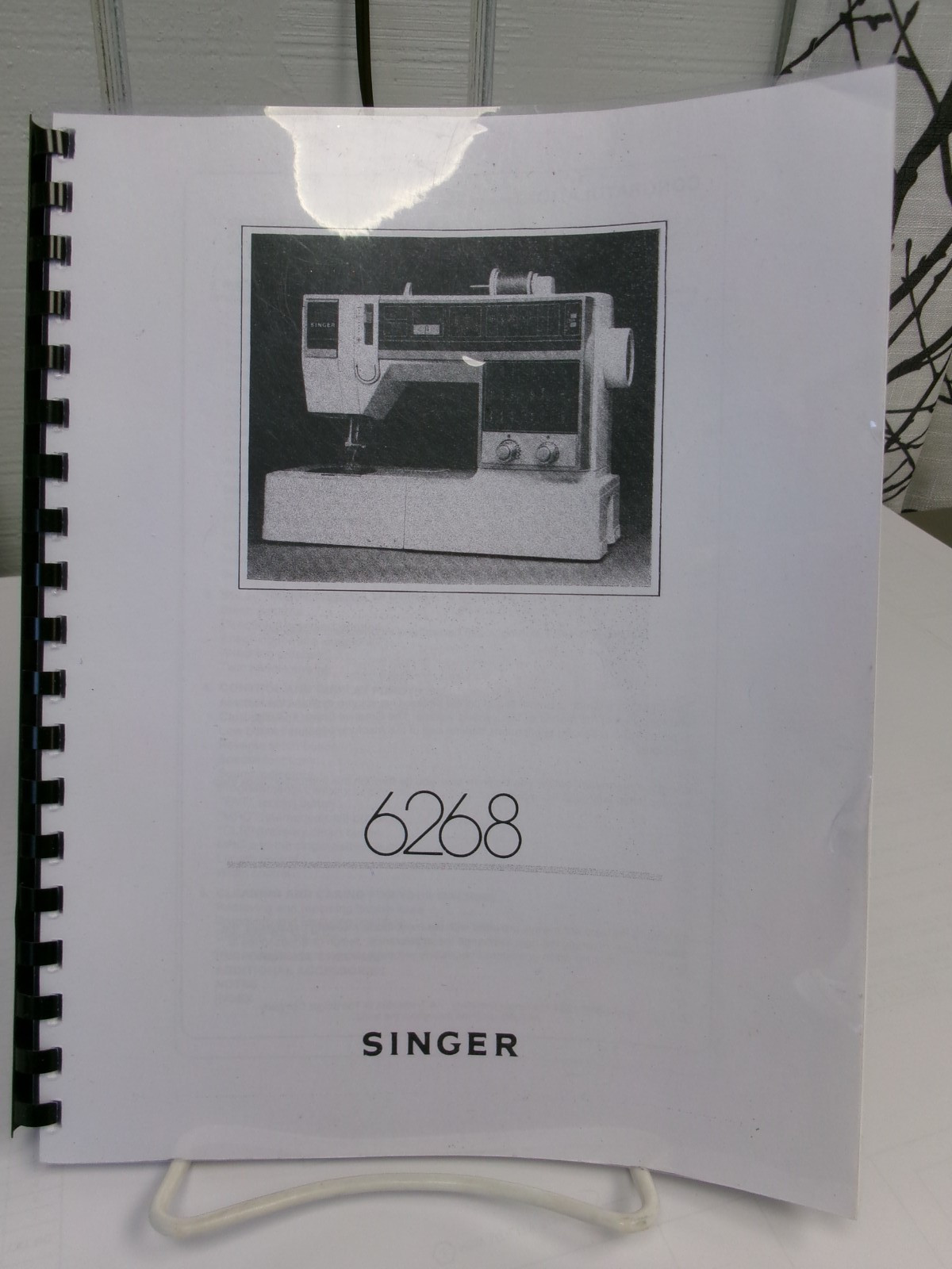 Singer 6268 Sewing Machine Instructions User Guide Manual Genuine Book Original