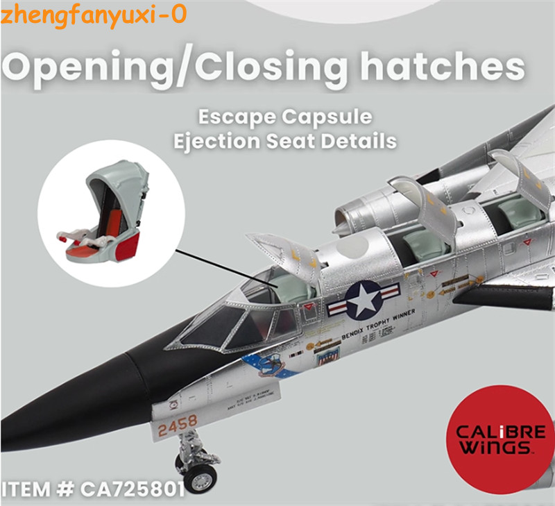 Calibre B-58 1:72 Supersonic Strategic Bomber Bendix Trophy Winner Dayton Museum
