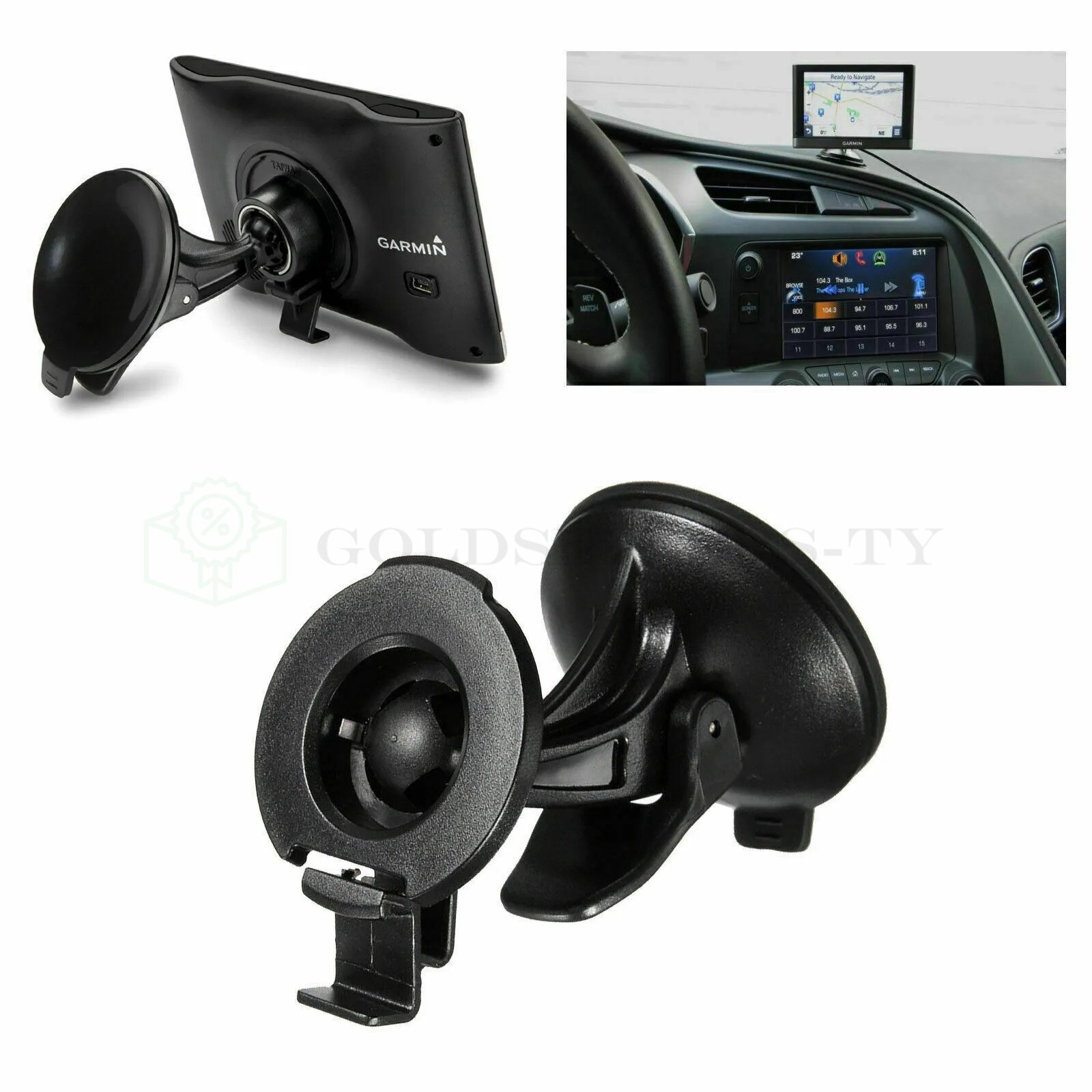 New Windshield Windscreen Car Suction Cup Mount Stand Holder For Garmin Nuvi GPS