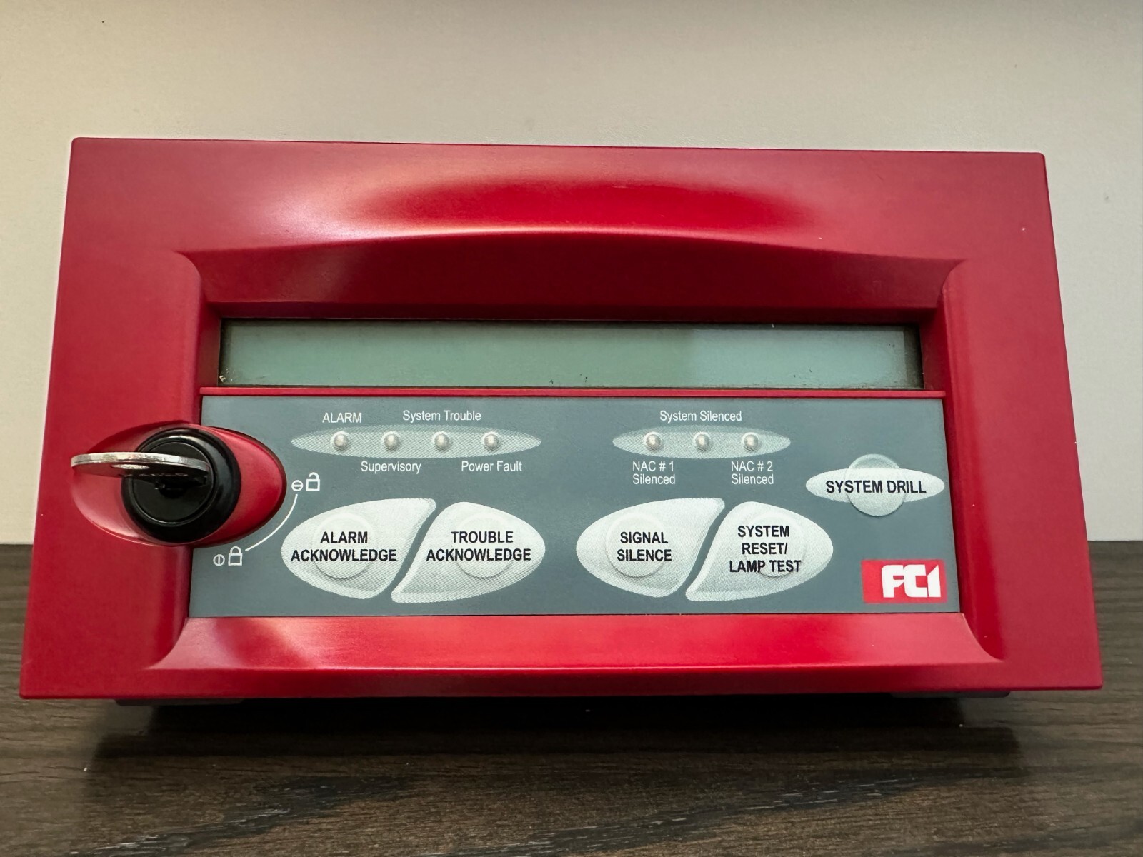 GAMEWELL FCI  ANNUNCIATOR  LCD-7100 FREE SHIPPING !!!