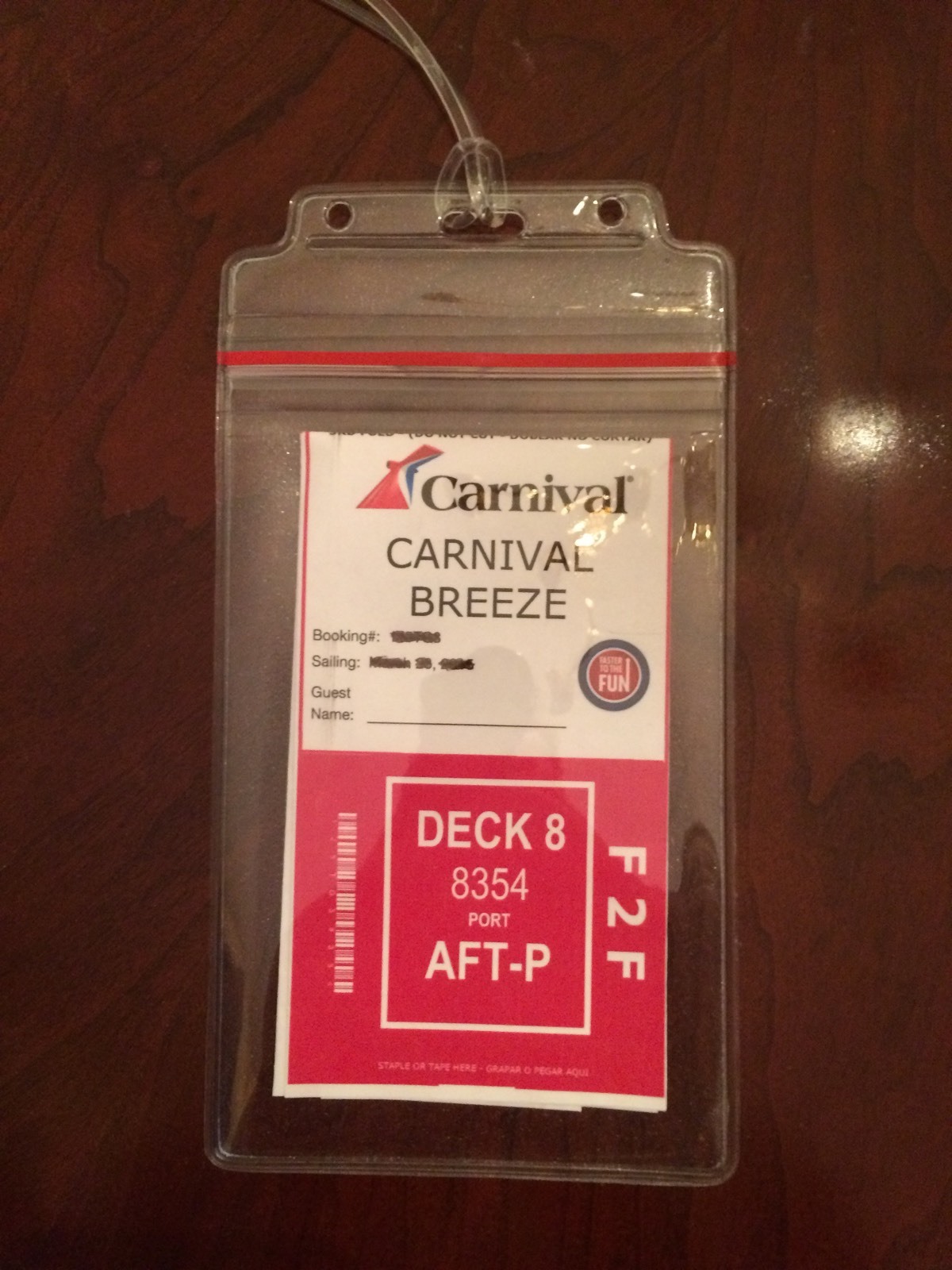 3 Heavy Duty Zip Lock Cruise Line Luggage Tag Holders Reusable Sealable Quality