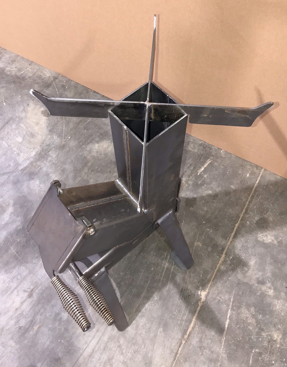 ROCKET STOVE BURNER