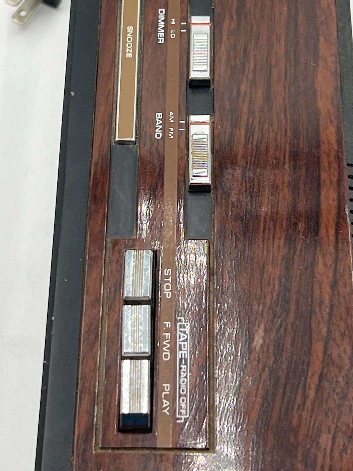 VTG SoundDesign AM FM Radio Cassette Player Alarm Clock 3838WAL Works