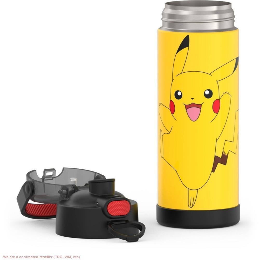 Thermos Kids' 16oz FUNtainer Stainless Steel Water Bottle - Pokemon