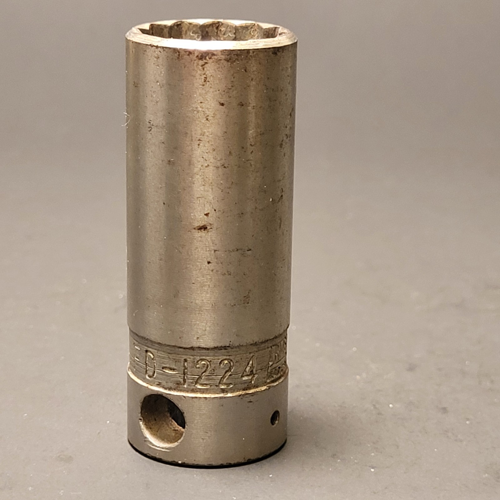 Armstrong Armaloy arm & hammer logo 3/4” deep socket 3/8” drive 12 point fd1224