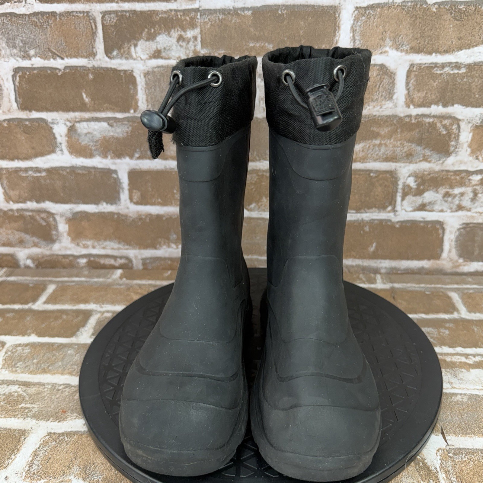 Kamik Snobuster 1 Waterproof Winter Snow Boots Black Boys Youth Size 1