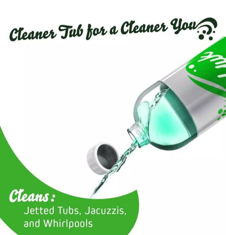 Oh Yuk Jetted Tub Cleaner for Jacuzzis, Bathtubs, and Whirlpools - 16 Ounces
