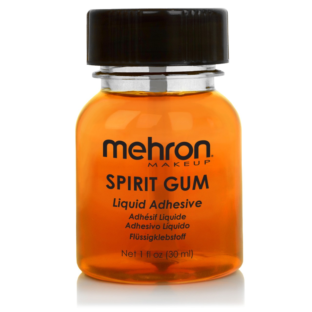 Spirit Gum Adhesive 1oz Stage Theatrical Makeup By Mehron