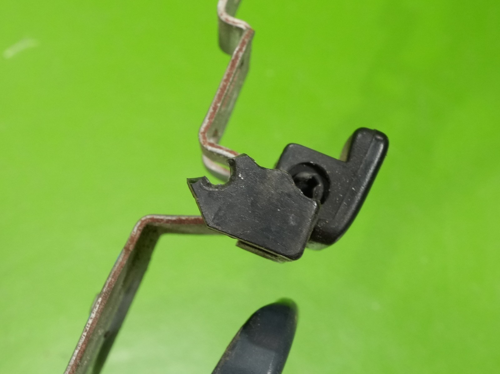 92-95 Civic OEM passenger right interior door handle lever lock blue