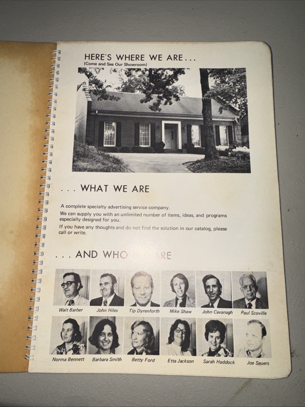 1974 Walt Barber Specialty Advertising Coca Cola Promotional Employee Gift