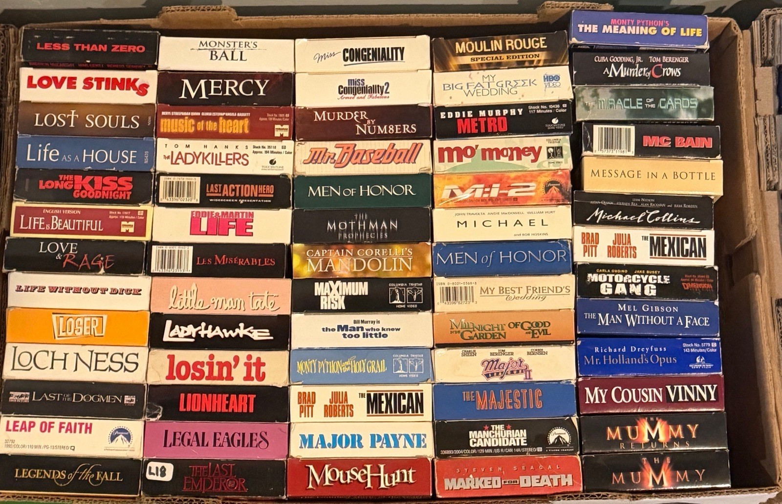 Pick 6 VHS Movies- Build Your Own Lot! Choose Titles- Buy More & Save- 90s Retro