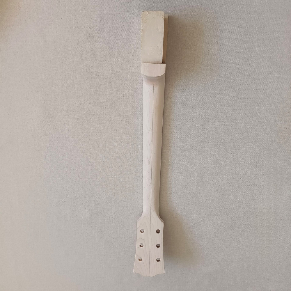 DIY Flame Maple Top Electric Guitar Kit Rosewood FB Mahogany BD Tremolo Semi