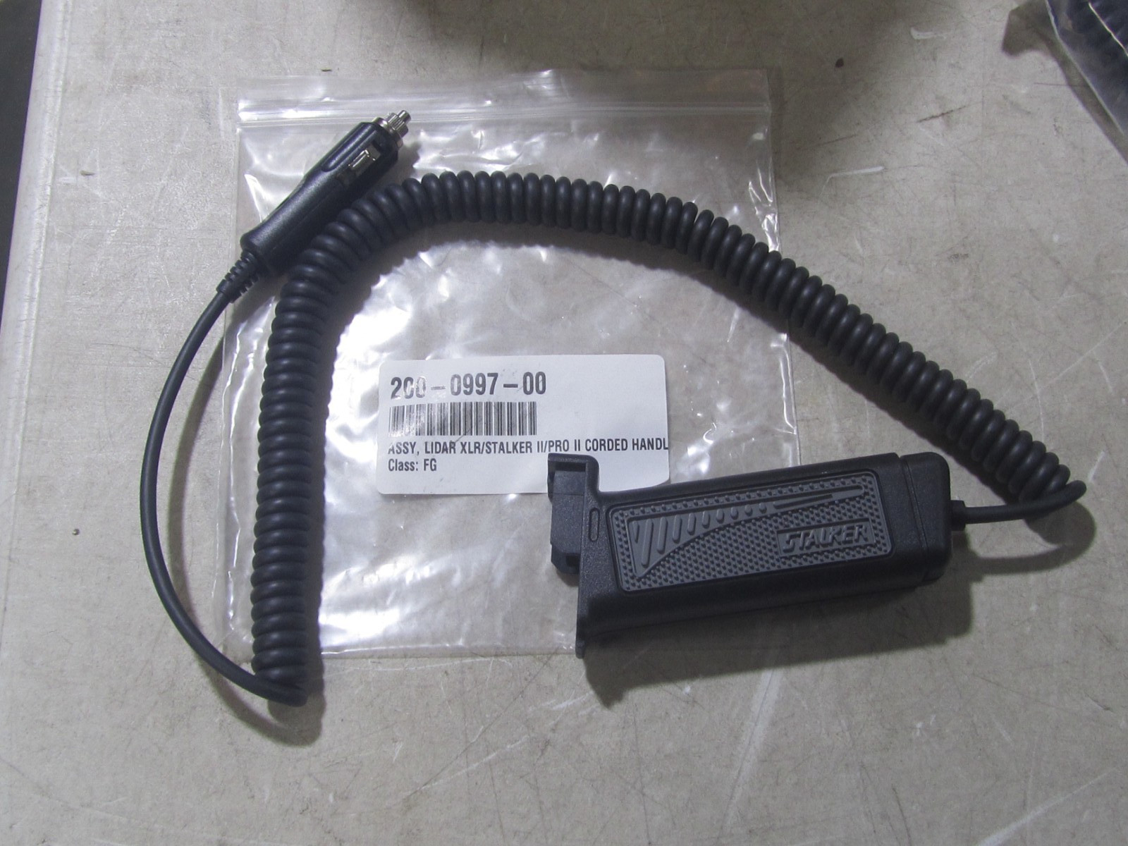 NEW Applied Concepts 200-0997-00 STALKER RADAR CORDED BATTERY HANDLE